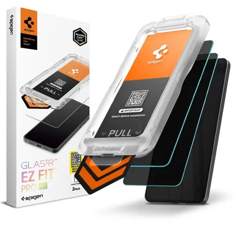 Spigen Glass tR EZ Fit Pro HD (Privacy) tvrzené sklo pro Samsung Galaxy S26 Plus 2ks