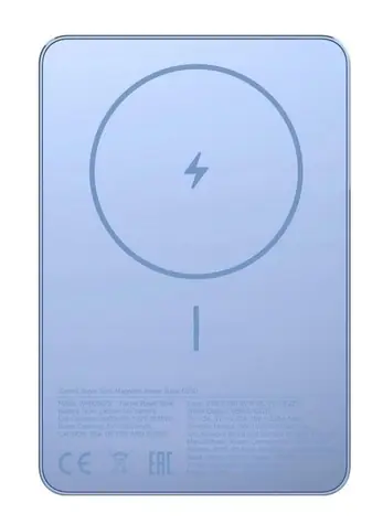 Xiaomi Super Slim Magnetic Power Bank 5000mAh modrá