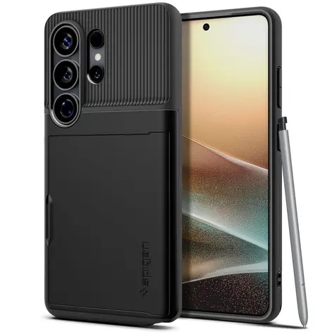 Spigen Slim Armor CS ochranný kryt pro Samsung Galaxy S26 Ultra black