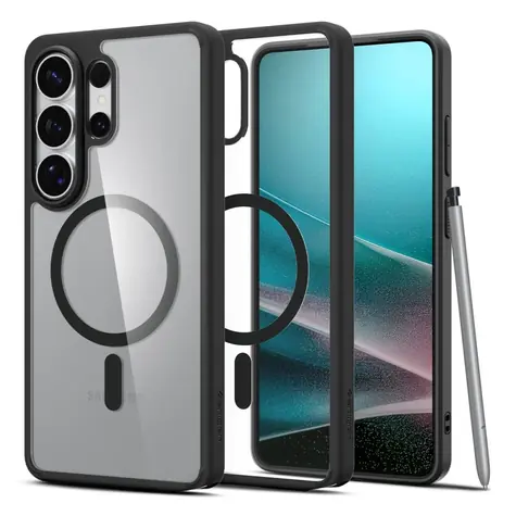 Spigen Ultra Hybrid MagSafe ochranný kryt pro Samsung Galaxy S26 Ultra matte black