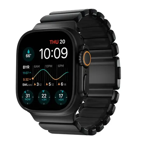 Nomad Stratos Band FKN řemínek pro Apple Watch 49mm/Ultra černá