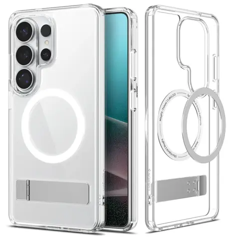 Spigen Ultra Hybrid S MagSafe ochranný kryt pro Samsung Galaxy S26 Ultra clear white