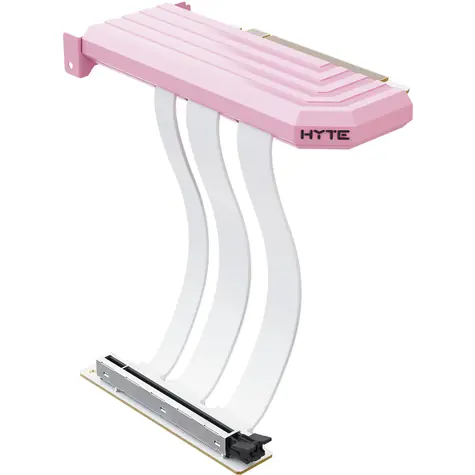 Hyte PCIE 5.0 Hyper Riser Kabel Strawberry Milk