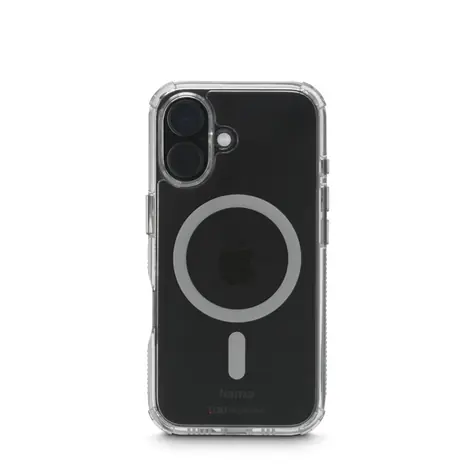 Hama Extreme Protect / kryt pro Apple iPhone 16 / magnetický / D3O® / nežloutne / průhledná