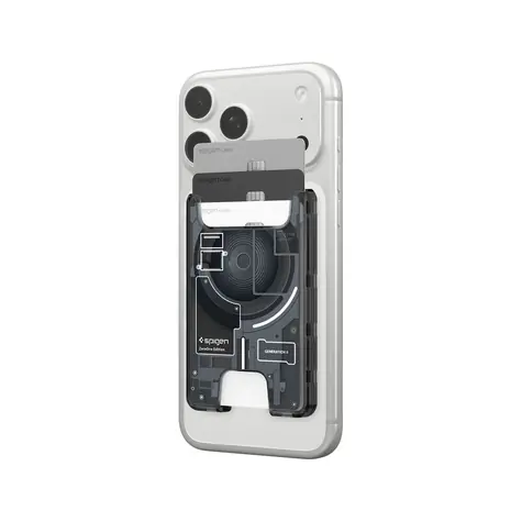 Spigen Ultra Hybrid Wallet MagSafe Peněženka zero one černá