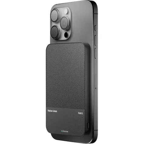 Native Union (Re)Classic Bezdrátová magnetická Powerbanka Qi2 5000mAh černá / USB-C