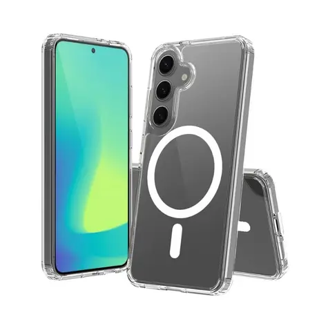 Spello Mag+ Clear Case ochranný kryt pro Samsung Galaxy S26 transparentní