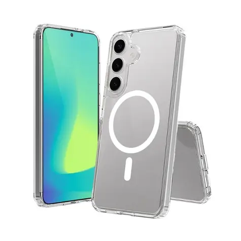 Spello Mag+ Clear Case ochranný kryt pro Samsung Galaxy S26+ transparentní