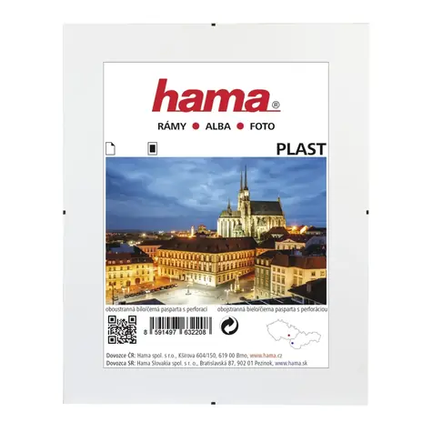Hama Clip-Fix plastové sklo 50x70 cm