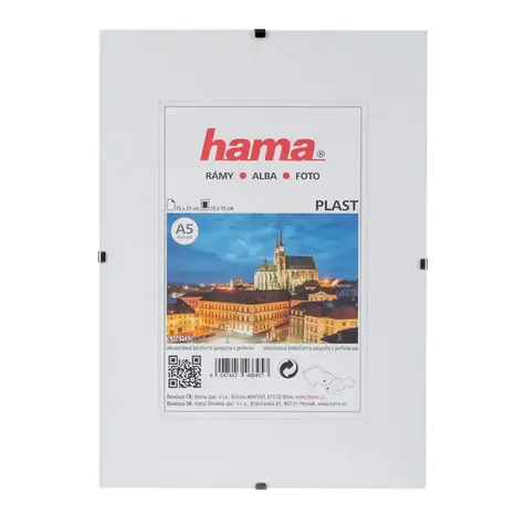 Hama Clip-Fix plastové sklo 60x80 cm