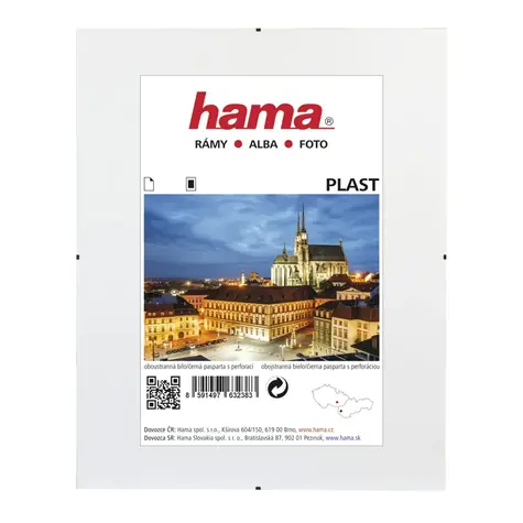 Hama Clip-Fix plastové sklo 60x84 cm