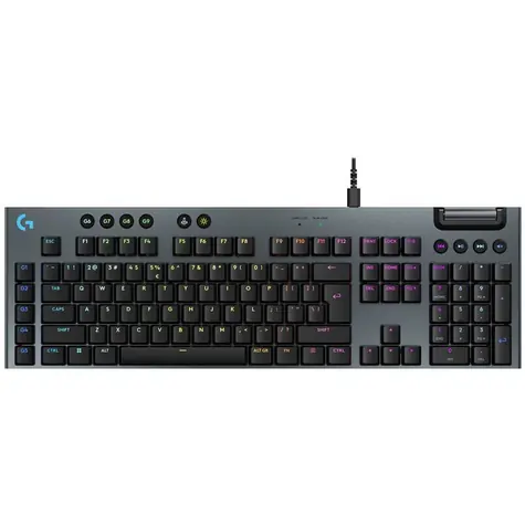 Logitech G915 X černá / herní klávesnice / US layout / USB / RGB Lightsync 