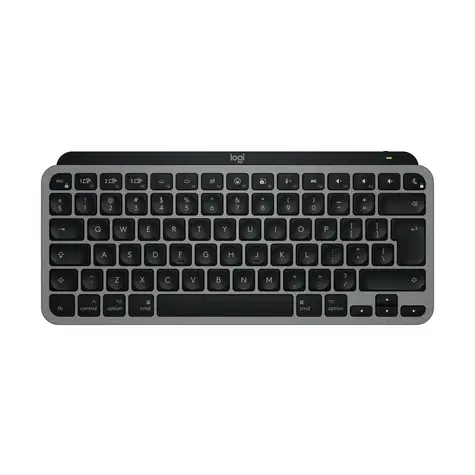 Logitech MX Keys Mini US šedá / bezdrátová klávesnice / USB-C / BT / US layout 