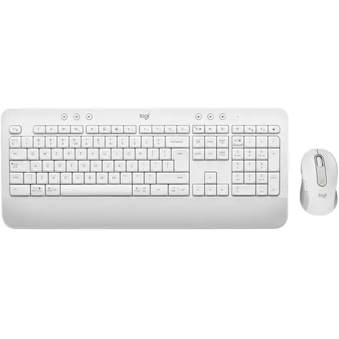 Logitech Signature MK650 for Business bílá / Klávesnice + myš / USB & BT / US