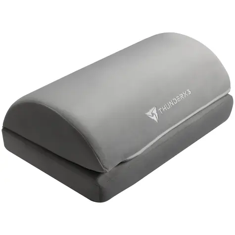 ThunderX3 opěrka pod nohy šedá / tkanina