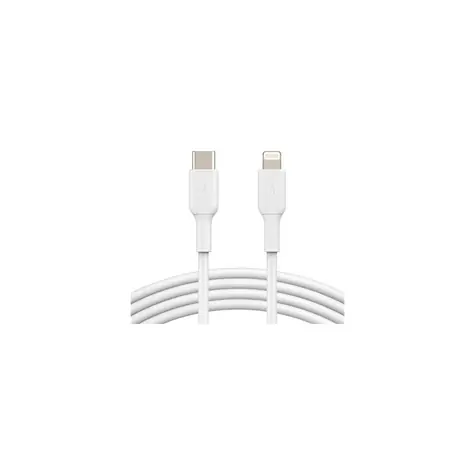 Belkin BOOST CHARGE kabel USB-C na Lightning bílá / 2m