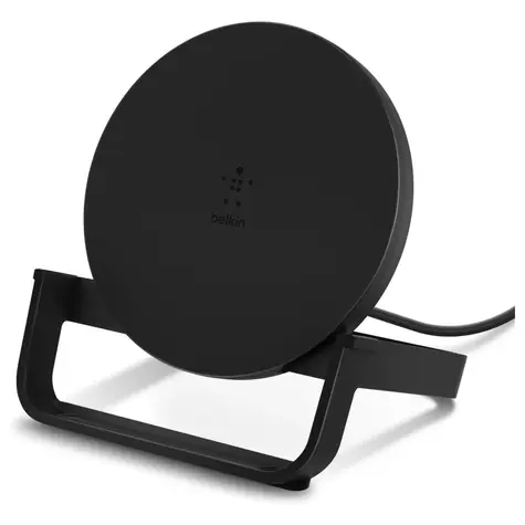 Belkin BOOST CHARGE Qi Bezdrátová stojánková nabíječka černá / 10W