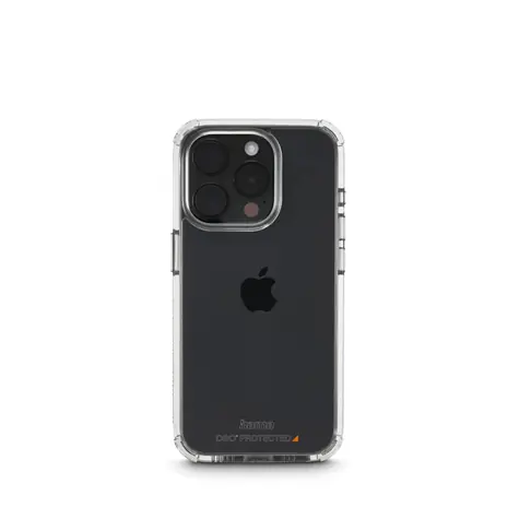 Hama Extreme Protect kryt pro Apple iPhone 15 Pro čirá / materiál D3O® / nežloutne