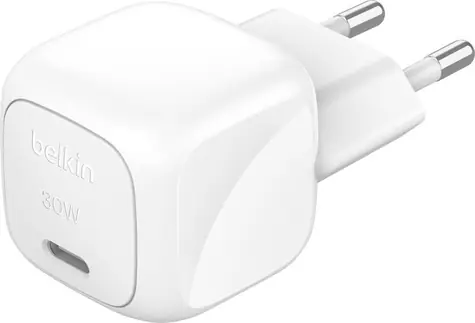 Belkin BOOST CHARGE charger bílá / nabíječka USB-C / 30W / PD 