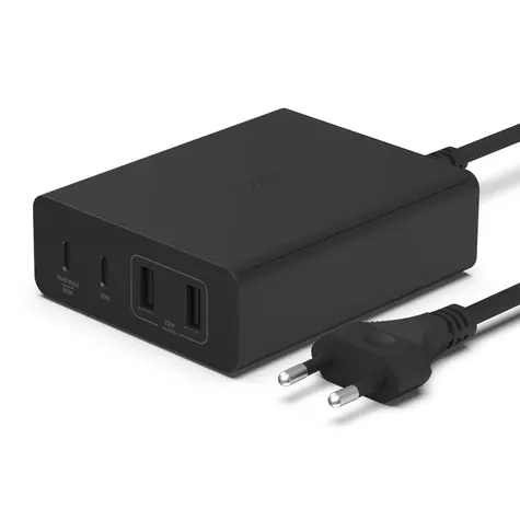 Belkin BOOST CHARGE charger černá / nabíječka / 2x USB-C / 2x USB-A / 108W / PD / GaN 