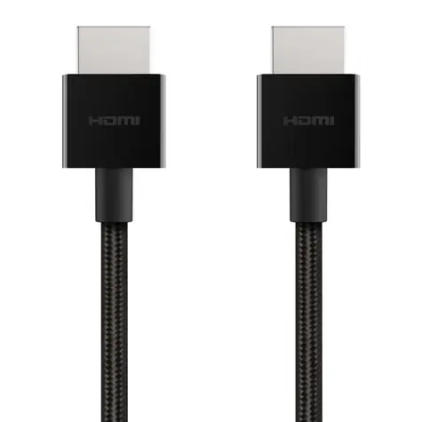 Belkin opletený kabel HDMI 2.1 Ultra HD HighSpeed černá / 2m