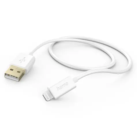 Hama MFi USB kabel pro Apple / USB-A / Lightning / 1.5 m