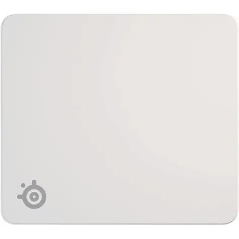 SteelSeries QcK bílá / Herní podložka pod myš / M / 320 x 270 mm 