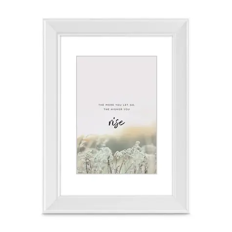 Hama rámeček dřevěný RISE bílá 40x50 cm