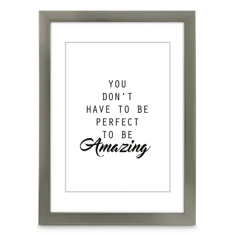 Hama rámeček plastový CHIARO ocelová / 50x70 cm