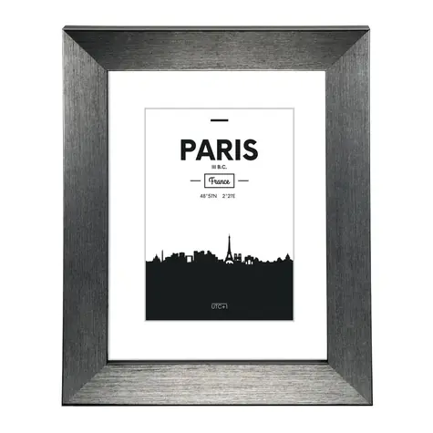 Hama rámeček plastový PARIS šedá / 40x50 cm