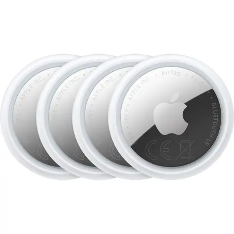 Apple Airtag 4ks (2. generace) / Bluetooth lokalizační čip / Bluetooth / UWB / IP67