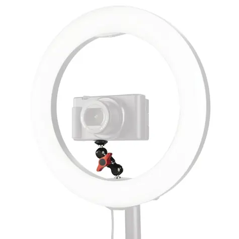 Hama Twin Ball 72 / rameno s 2 kulovými klouby pro kruhová LED světla / 2x 1,4