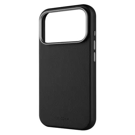 FIXED MagLeather Kryt pro Apple iPhone 17 Pro z veganské kůže s podporou MagSafe černý
