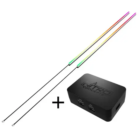 Nitro Concepts IMMERSION LED Strips Bundle / Sada ponorných LED pásků / RGB 