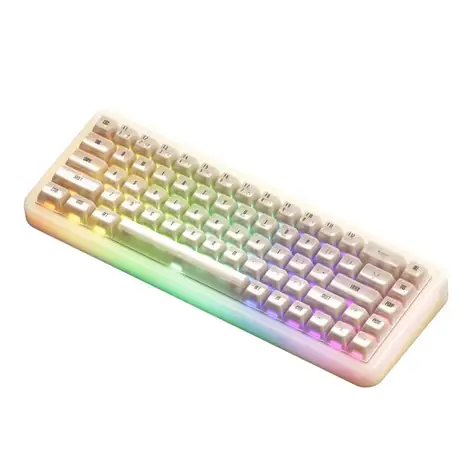 Akko YU01 Antique Jade / bezdrátová klavesnice v 65% / RGB / V3 Piano Pro spínače / ANSI (US)