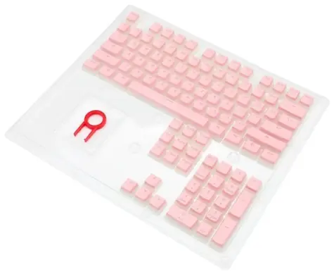 Redragon A130 PBT Doubleshot růžová / kryty kláves / 104 ks / US