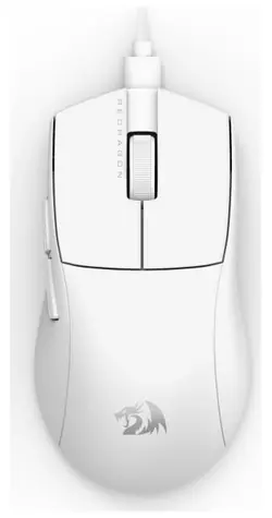 Redragon M724W K1NG bílá / Herní myš / optická / 12400 DPI / 6 tlačítek / USB