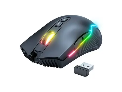 ONIKUMA CW905 černá / Herní myš / RGB / USB / 7 tlačítek / 6400 DPI 