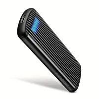 AXAGON EEM2-SC, USB-C 10Gbps externí box pro M.2 NVMe SSD, bezšroubový, žebrovaný hliník