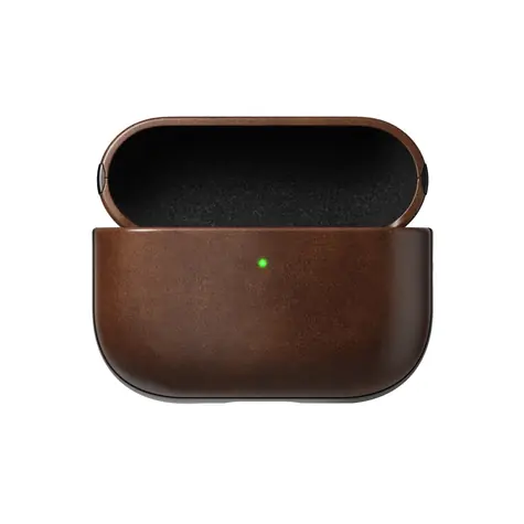 Nomad Modern Leather Case pouzdro pro Apple Airpods Pro 3 hnědá