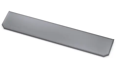 Endorfy Thock TKL Palm Rest šedá / Podložka pod klávesnici / ergonomická / umělá kůže / paměťová pěna