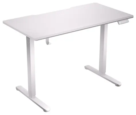 Endorfy Atlas S elektický bílá / Herní stůl / 114 x 60 cm / 50 kg
