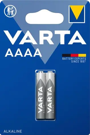 Varta Baterie LR61 AAAA / 1.5V / 640 mAh / alkalická / 2 ks / v blistru 