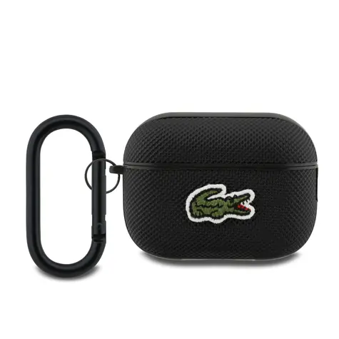 Lacoste Petit Pique Croc Logo Patch Pouzdro pro AirPods Pro 2 Black