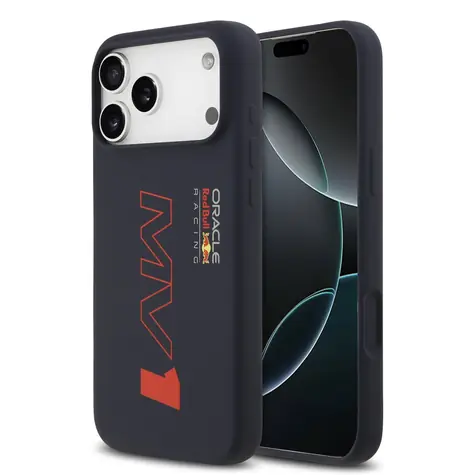 Red Bull Silicone MV1 MagSafe Zadní Kryt pro iPhone 17 Pro Max Navy