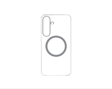 Samsung Průhledný kryt s magnetickým úchytem pro Galaxy S25+ Transparent