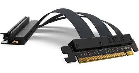 NZXT Riser Cable PCIe 4.0 x16 černá / 90° / 20cm 