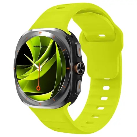 Mobile Origin Easy Strap Silicone silikonový řemínek pro Samsung Galaxy Watch Ultra 47mm žlutá