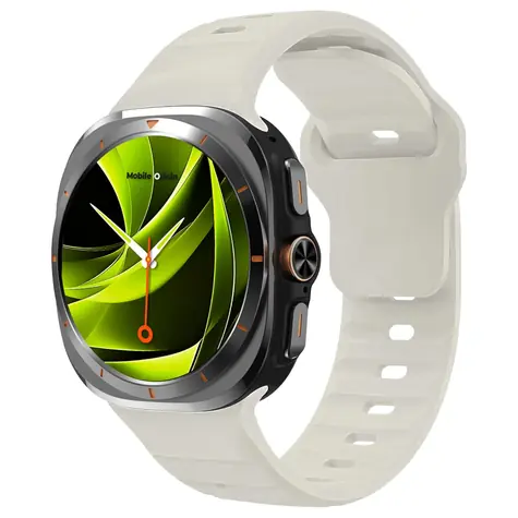 Mobile Origin Easy Strap Silicone silikonový řemínek pro Samsung Galaxy Watch Ultra 47mm béžová