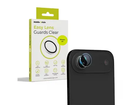 Mobile Origin Easy Lens Guards iPhone Air čirá / Ochrana čoček